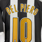 Shop 2004/05 JUVENTUS DEL PIERO #10 HOME SHIRT (L) NIKE, classic football shirts, vintage football shirts & retro soccer jerseys at Cult Kits