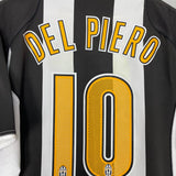 Shop 2004/05 JUVENTUS DEL PIERO #10 HOME SHIRT (L) NIKE, classic football shirts, vintage football shirts & retro soccer jerseys at Cult Kits