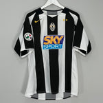 Shop 2004/05 JUVENTUS DEL PIERO #10 HOME SHIRT (L) NIKE, classic football shirts, vintage football shirts & retro soccer jerseys at Cult Kits