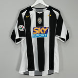 Shop 2004/05 JUVENTUS DEL PIERO #10 HOME SHIRT (L) NIKE, classic football shirts, vintage football shirts & retro soccer jerseys at Cult Kits