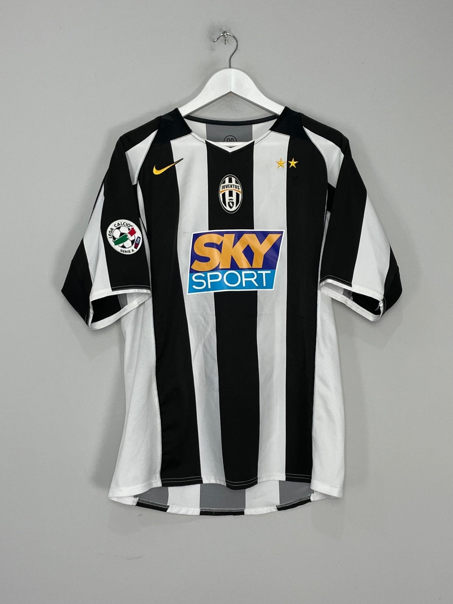 Shop 2004/05 JUVENTUS DEL PIERO #10 HOME SHIRT (L) NIKE, classic football shirts, vintage football shirts & retro soccer jerseys at Cult Kits