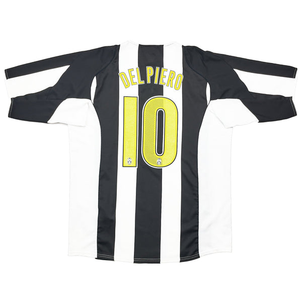 2004/05 Juventus Del Piero #10 Home Shirt (L) Nike – Cult Kits