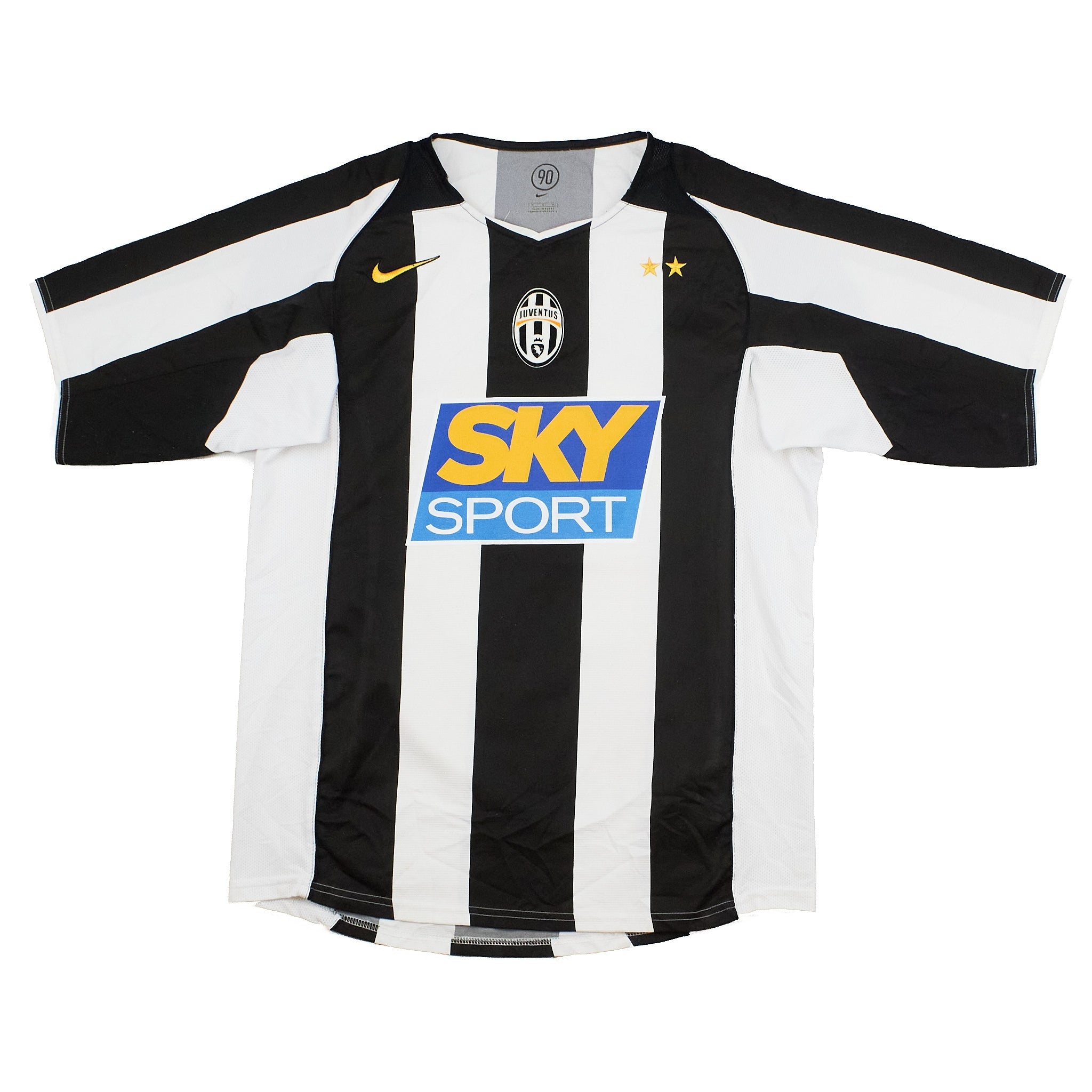 Buy 2004/05 Juventus Del Piero 10 Home Shirt (M) Nike ~ Free worldwide shipping ~ Authentic Vintage Football Shirts from Cult Kits