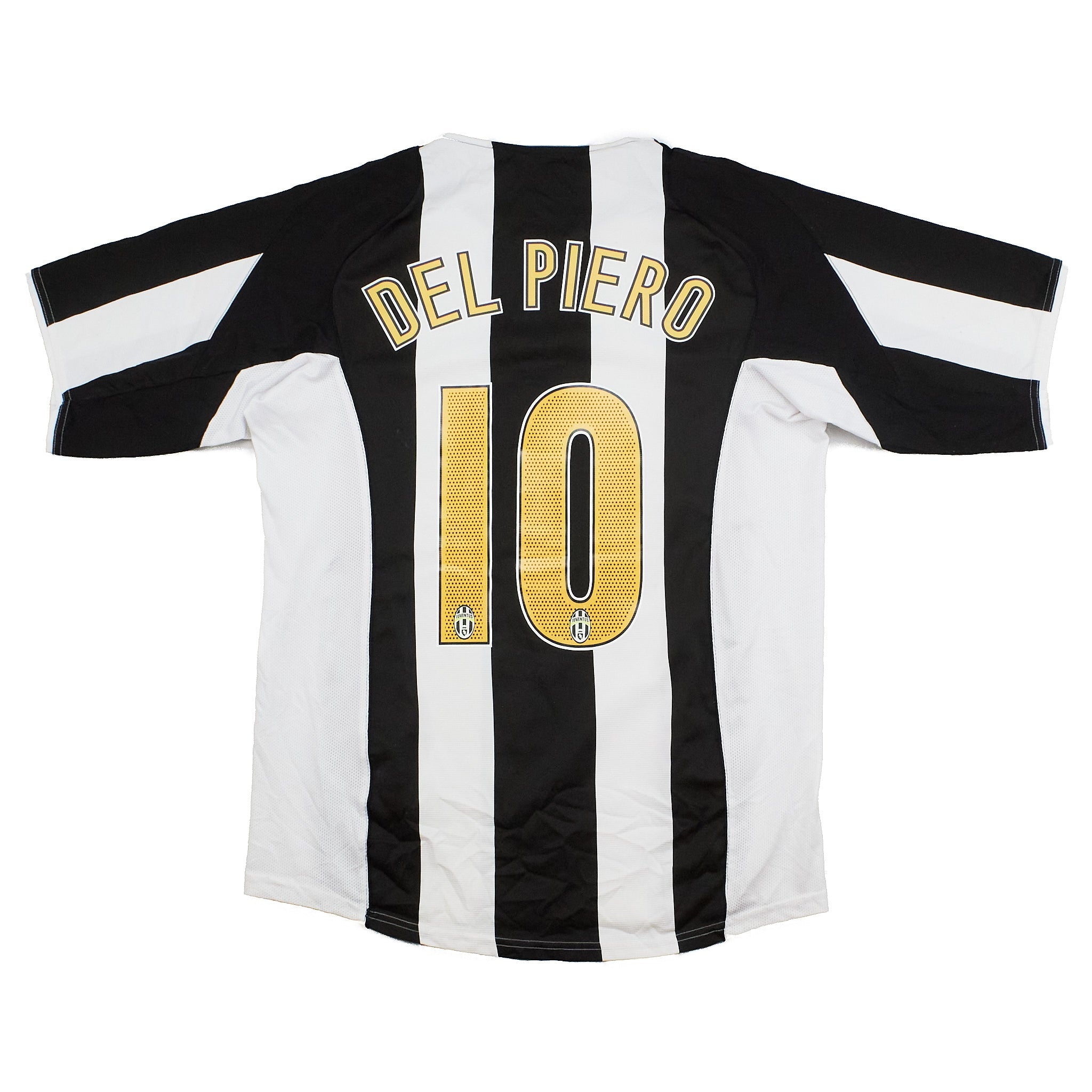 Buy 2004/05 Juventus Del Piero 10 Home Shirt (M) Nike ~ Free worldwide shipping ~ Authentic Vintage Football Shirts from Cult Kits