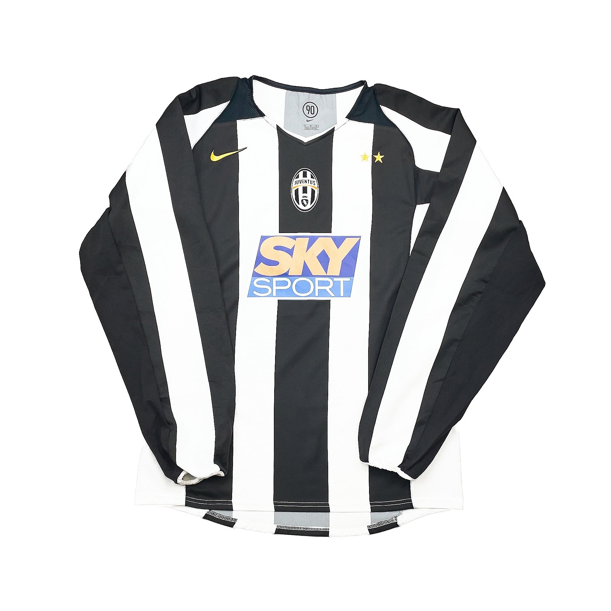 Buy 2004/05 Juventus Del Piero 10 L/S Home Shirt (M) Nike ~ Free worldwide shipping ~ Authentic Vintage Football Shirts from Cult Kits