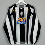 Shop 2004/05 JUVENTUS DEL PIERO #10 L/S HOME SHIRT (S) NIKE, classic football shirts, vintage football shirts & retro soccer jerseys at Cult Kits