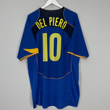 Shop 2004/05 JUVENTUS DEL PIERO #10 THIRD SHIRT (XXL) NIKE, classic football shirts, vintage football shirts & retro soccer jerseys at Cult Kits