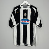 Shop 2004/05 JUVENTUS HOME SHIRT (XL) NIKE, classic football shirts, vintage football shirts & retro soccer jerseys at Cult Kits