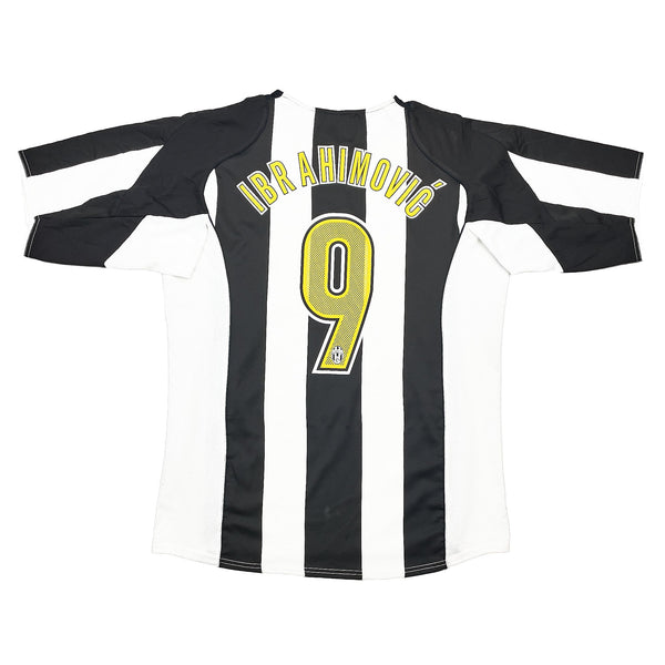 2004/05 Juventus Ibrahimovic #9 Home Shirt (L) Nike – Cult Kits