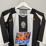 Shop 2004/05 JUVENTUS IBRAHIMOVIC #9 HOME SHIRT (L) NIKE, classic football shirts, vintage football shirts & retro soccer jerseys at Cult Kits
