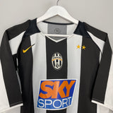 Shop 2004/05 JUVENTUS IBRAHIMOVIC #9 HOME SHIRT (L) NIKE, classic football shirts, vintage football shirts & retro soccer jerseys at Cult Kits