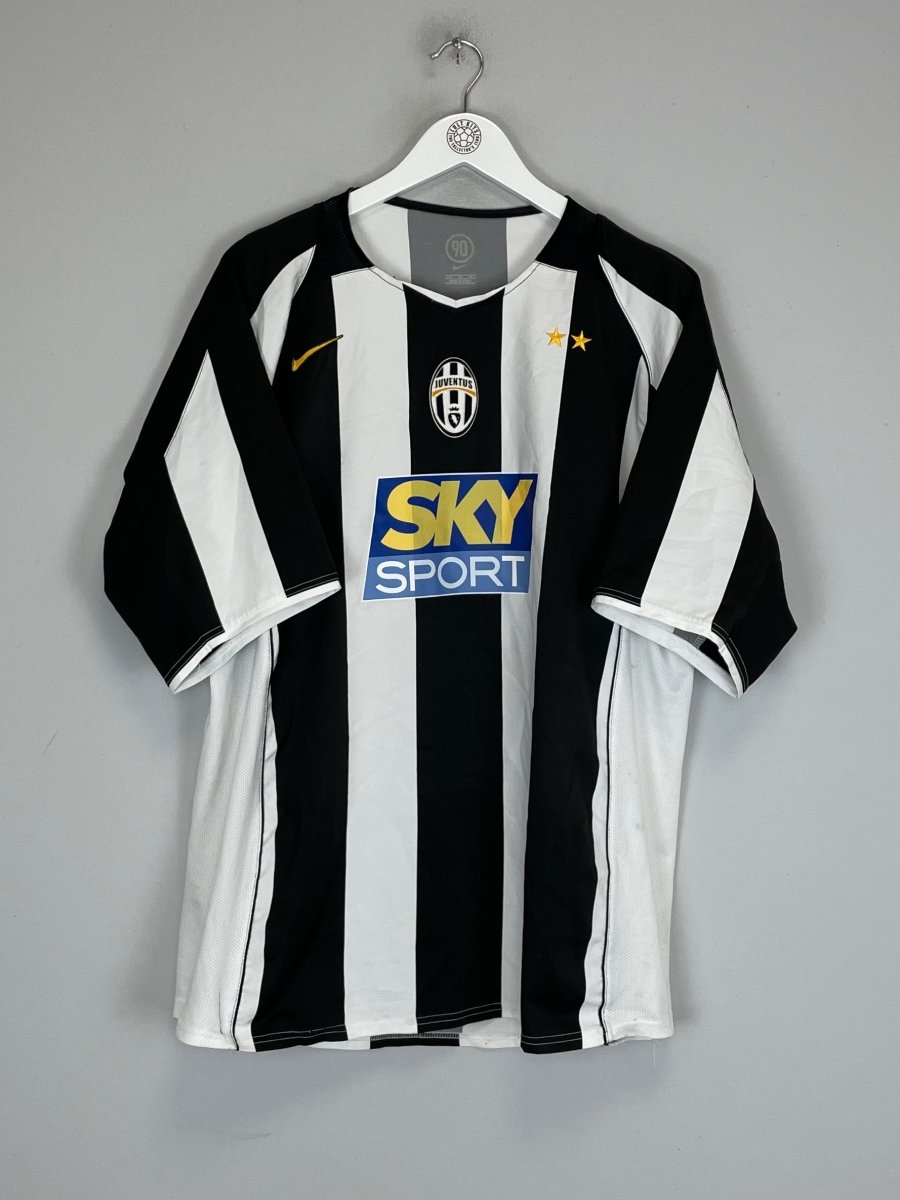 2004/05 JUVENTUS IBRAHIMOVIC 9 HOME SHIRT (M) NIKE - Cult Kits - Medium - Buy Vintage Football Shirts, Authentic Retro Football Shirts For Sale, Classic Football Shirts & Soccer Jersey