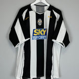 2004/05 JUVENTUS IBRAHIMOVIC 9 HOME SHIRT (M) NIKE - Cult Kits - Medium - Buy Vintage Football Shirts, Authentic Retro Football Shirts For Sale, Classic Football Shirts & Soccer Jersey