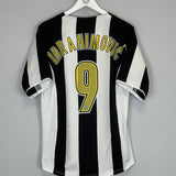 2004/05 JUVENTUS IBRAHIMOVIC 9 HOME SHIRT (M) NIKE - Cult Kits - Medium - Buy Vintage Football Shirts, Authentic Retro Football Shirts For Sale, Classic Football Shirts & Soccer Jersey