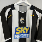 2004/05 JUVENTUS IBRAHIMOVIC 9 HOME SHIRT (M) NIKE - Cult Kits - Medium - Buy Vintage Football Shirts, Authentic Retro Football Shirts For Sale, Classic Football Shirts & Soccer Jersey
