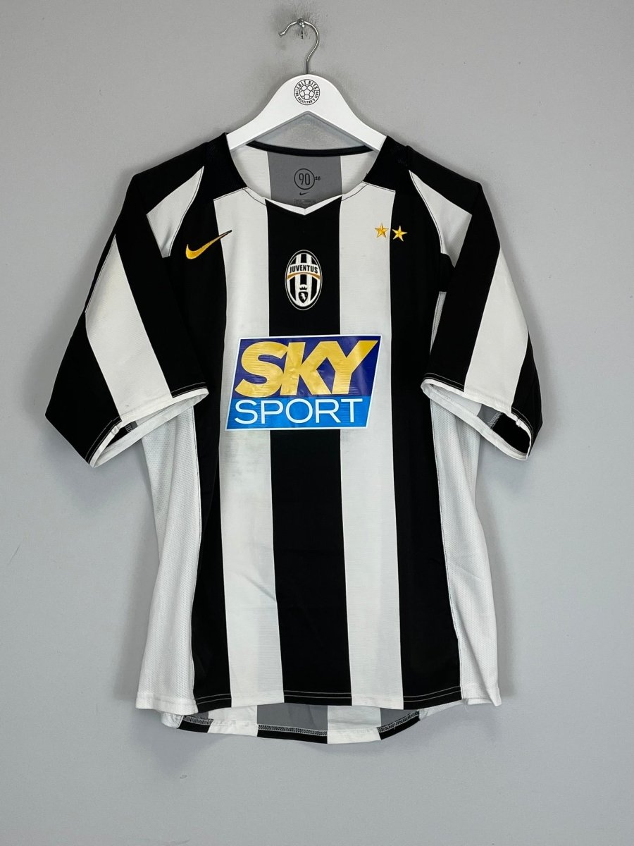2004/05 JUVENTUS IBRAHIMOVIC 9 HOME SHIRT (M) NIKE - Cult Kits - Medium - Buy Vintage Football Shirts, Authentic Retro Football Shirts For Sale, Classic Football Shirts & Soccer Jersey