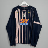 Shop 2004/05 JUVENTUS IBRAHIMOVIC #9 L/S AWAY SHIRT (L) NIKE, classic football shirts, vintage football shirts & retro soccer jerseys at Cult Kits