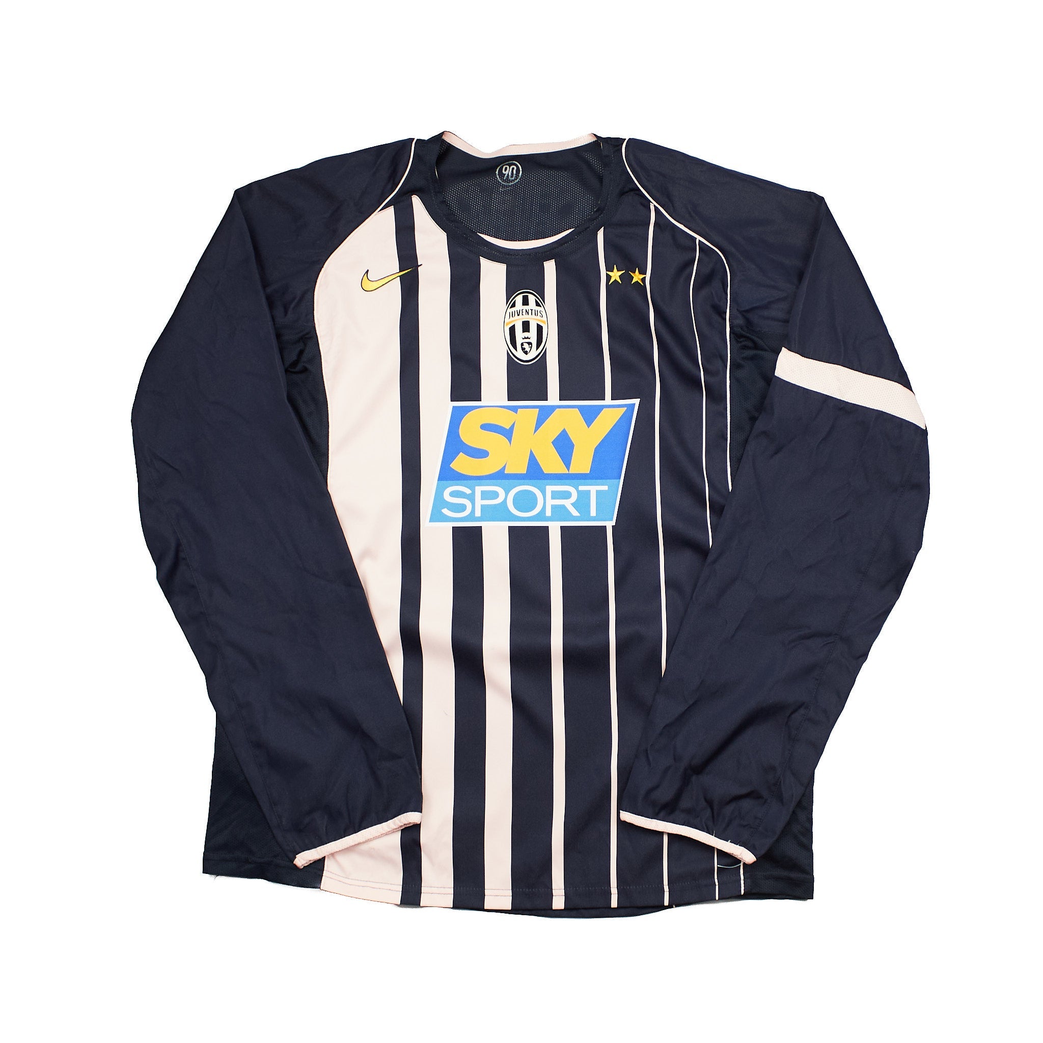 Buy 2004/05 Juventus Ibrahimovic 9 Third Shirt L/S (XL) Nike ~ Free worldwide shipping ~ Authentic Vintage Football Shirts from Cult Kits