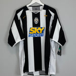 Shop 2004/05 JUVENTUS NEDVED #11 *BNWT* HOME SHIRT (XL) NIKE, classic football shirts, vintage football shirts & retro soccer jerseys at Cult Kits
