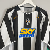 Shop 2004/05 JUVENTUS NEDVED #11 *BNWT* HOME SHIRT (XL) NIKE, classic football shirts, vintage football shirts & retro soccer jerseys at Cult Kits