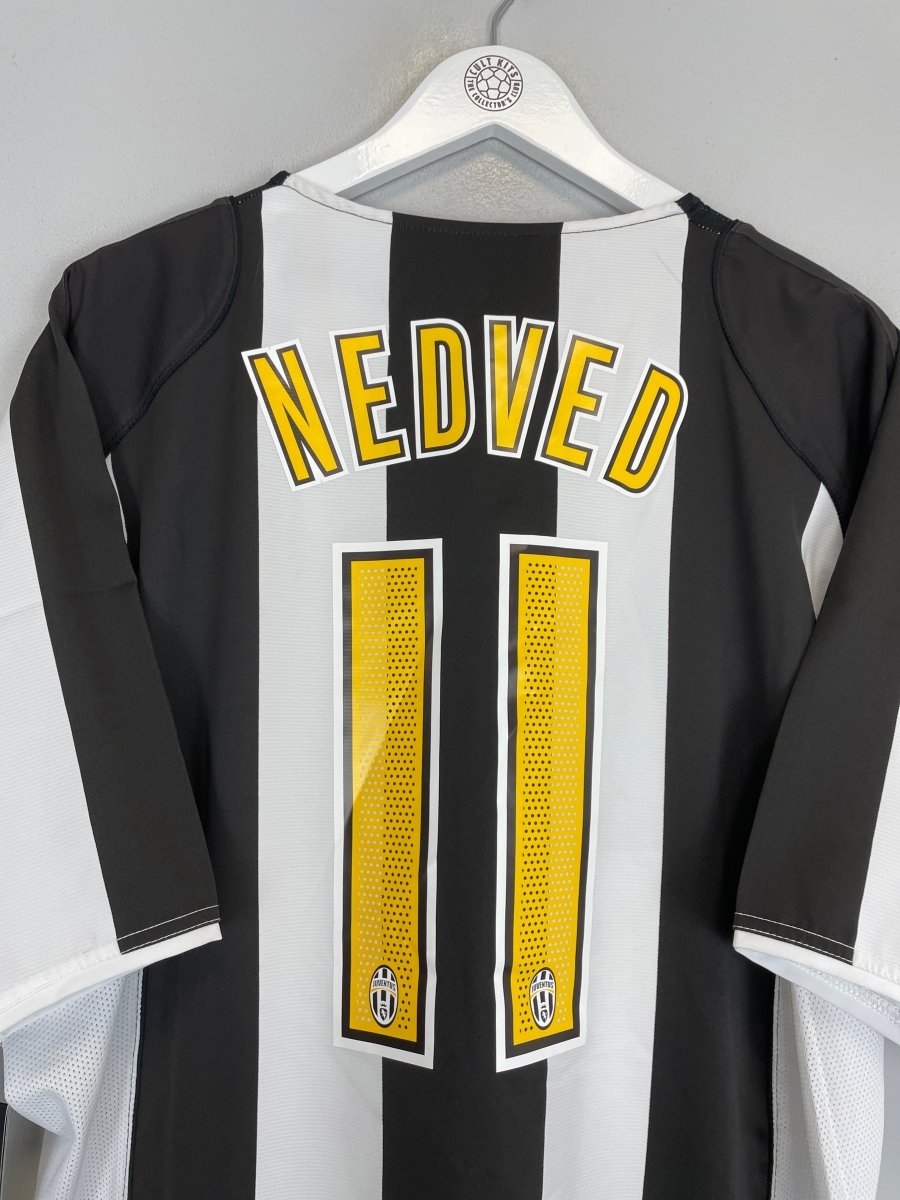 2004/05 JUVENTUS NEDVED 11 *BNWT* HOME SHIRT (XL) NIKE - Cult Kits - XL - Buy Vintage Football Shirts, Authentic Retro Football Shirts For Sale, Classic Football Shirts & Soccer Jersey