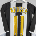 2004/05 JUVENTUS NEDVED 11 *BNWT* HOME SHIRT (XL) NIKE - Cult Kits - XL - Buy Vintage Football Shirts, Authentic Retro Football Shirts For Sale, Classic Football Shirts & Soccer Jersey