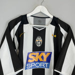 Shop 2004/05 JUVENTUS NEDVED #11 HOME SHIRT (XL) NIKE, classic football shirts, vintage football shirts & retro soccer jerseys at Cult Kits
