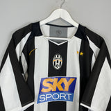 Shop 2004/05 JUVENTUS NEDVED #11 HOME SHIRT (XL) NIKE, classic football shirts, vintage football shirts & retro soccer jerseys at Cult Kits