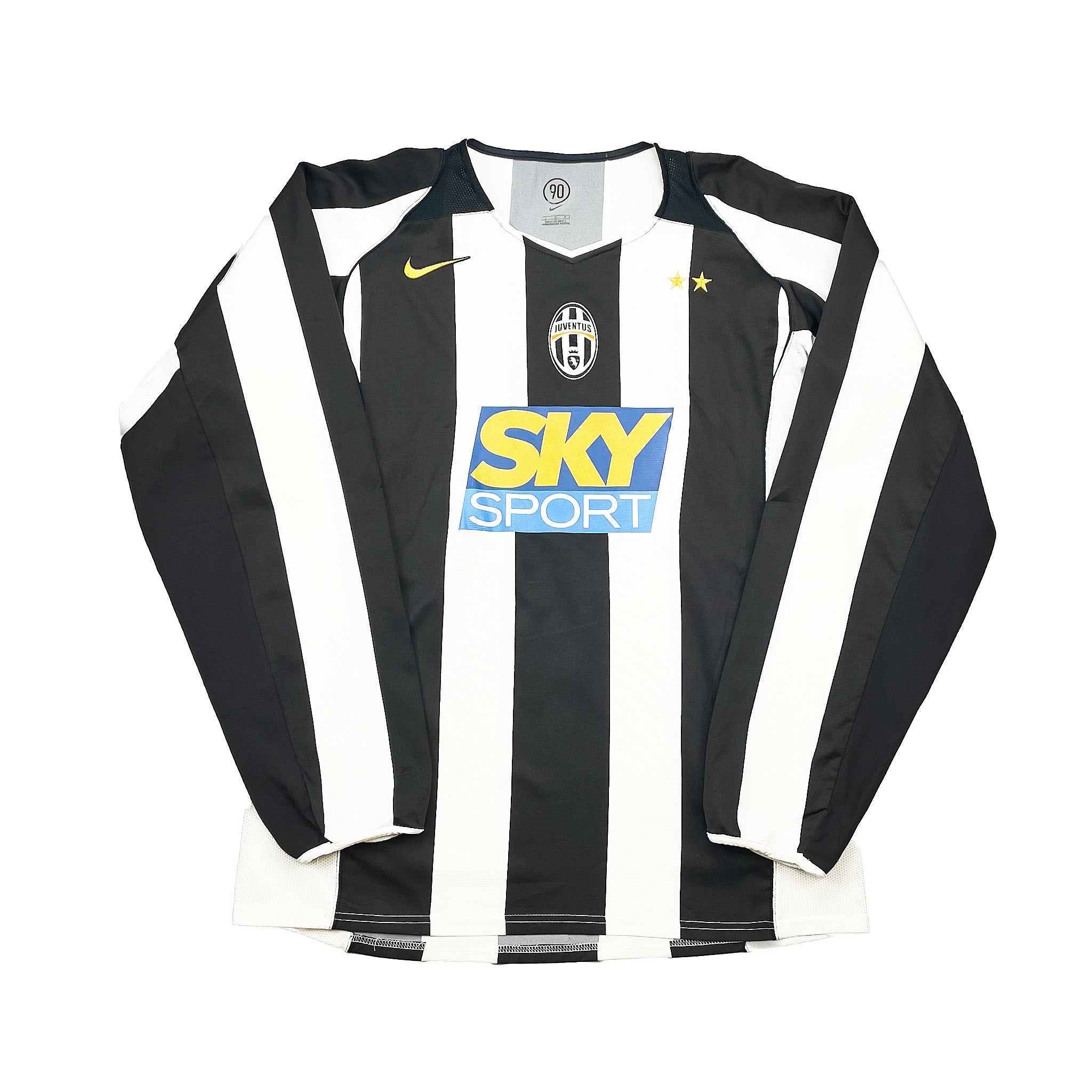 Buy 2004/05 Juventus Nedved 11 L/S Home Shirt (L) Nike ~ Free worldwide shipping ~ Authentic Vintage Football Shirts from Cult Kits