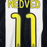 Buy 2004/05 Juventus Nedved 11 L/S Home Shirt (L) Nike ~ Free worldwide shipping ~ Authentic Vintage Football Shirts from Cult Kits