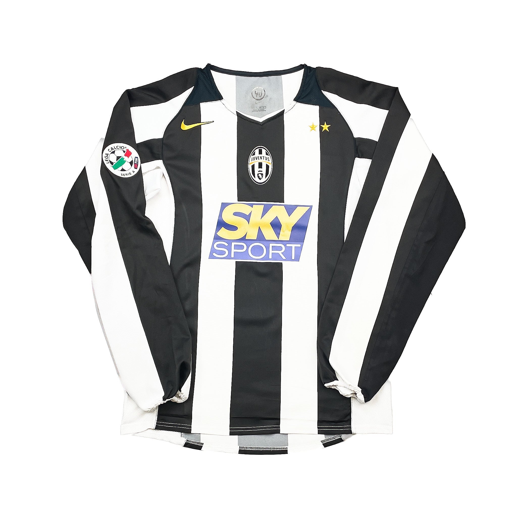 Buy 2004/05 Juventus Trezeguet 17 L/S Home Shirt (S) Nike ~ Free worldwide shipping ~ Authentic Vintage Football Shirts from Cult Kits