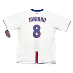 Buy 2004/05 Lyon Juninho 8 *BNWT* Home Shirt (L) Umbro ~ Free worldwide shipping ~ Authentic Vintage Football Shirts from Cult Kits