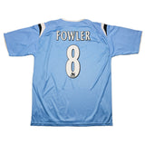 Buy 2004/05 Manchester City Fowler 8 Home Shirt (XL) Reebok ~ Free worldwide shipping ~ Authentic Vintage Football Shirts from Cult Kits