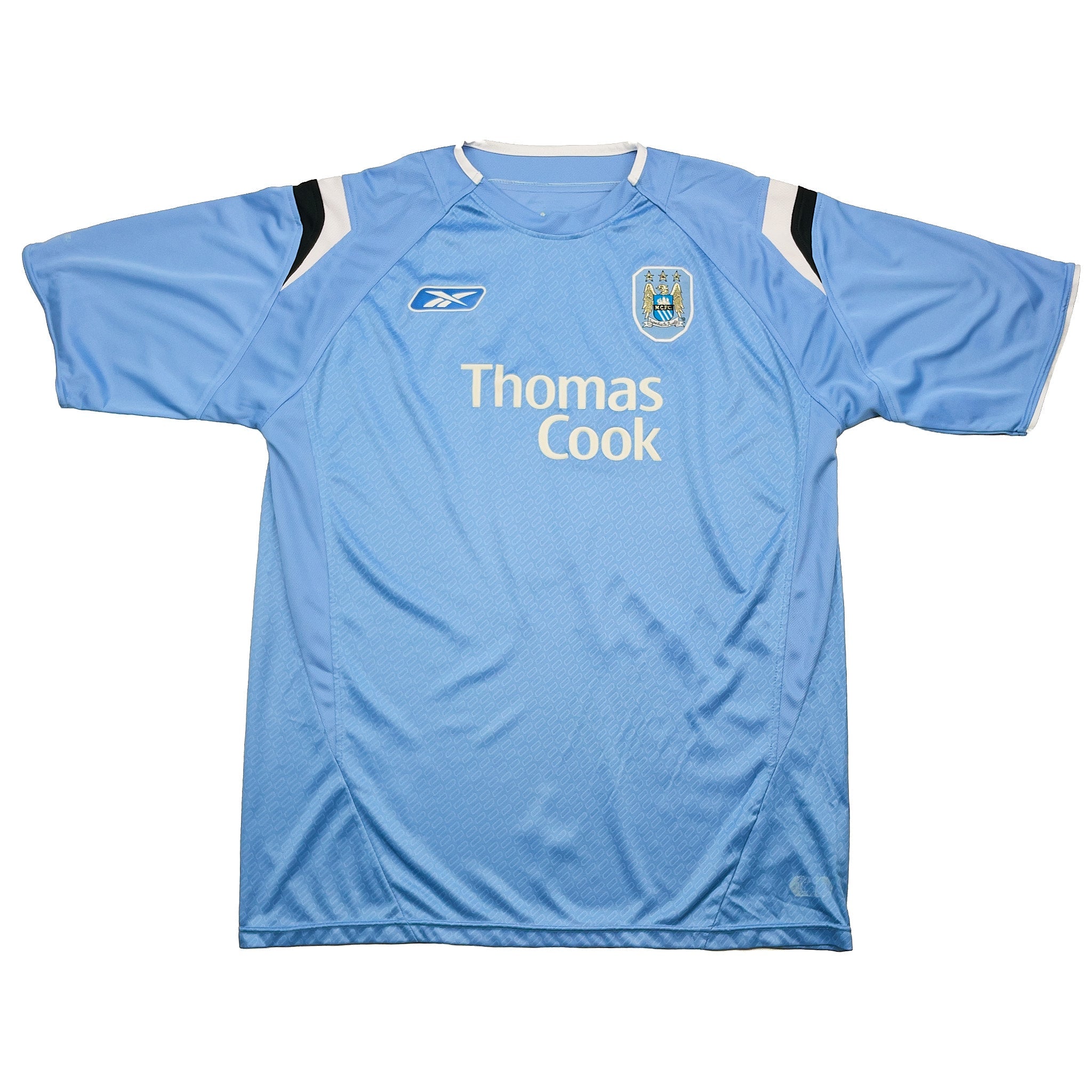 Buy 2004/05 Manchester City Fowler 8 Home Shirt (XL) Reebok ~ Free worldwide shipping ~ Authentic Vintage Football Shirts from Cult Kits