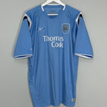 Shop 2004/05 MANCHESTER CITY SIBIERSKI #10 HOME SHIRT (XL) REEBOK, classic football shirts, vintage football shirts & retro soccer jerseys at Cult Kits