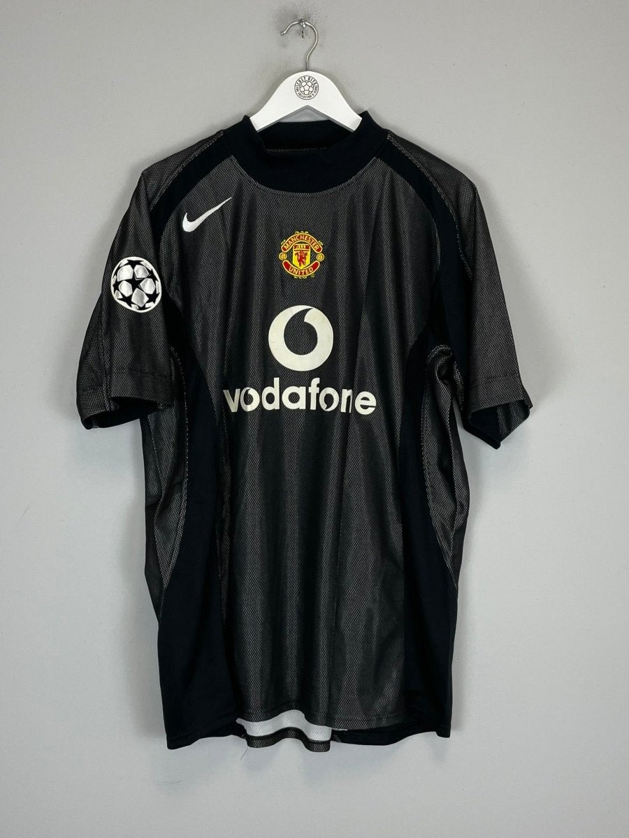 2004/05 MANCHESTER UNITED HOWARD 1 C/L GK SHIRT (XL) NIKE - Cult Kits - XL - Buy Vintage Football Shirts, Authentic Retro Football Shirts For Sale, Classic Football Shirts & Soccer Jersey