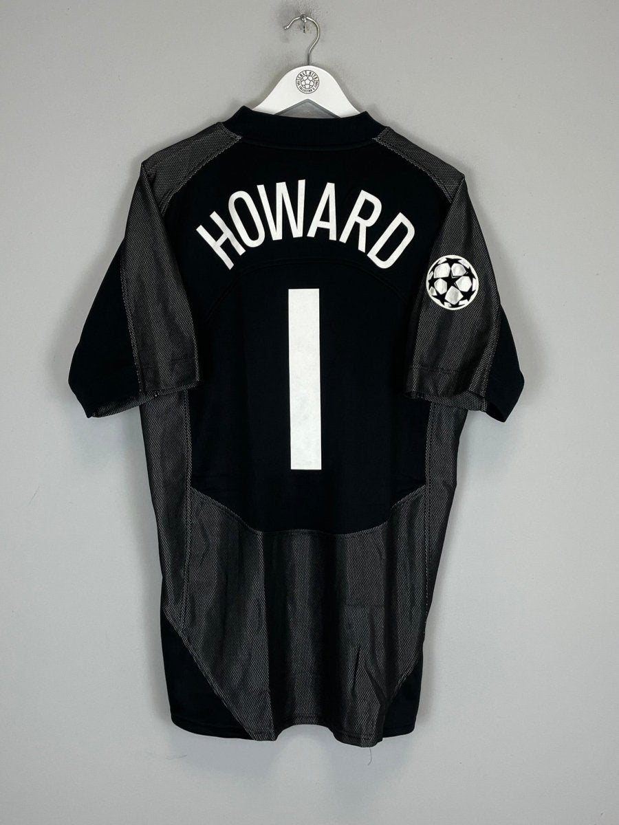 2004/05 MANCHESTER UNITED HOWARD 1 C/L GK SHIRT (XL) NIKE - Cult Kits - XL - Buy Vintage Football Shirts, Authentic Retro Football Shirts For Sale, Classic Football Shirts & Soccer Jersey
