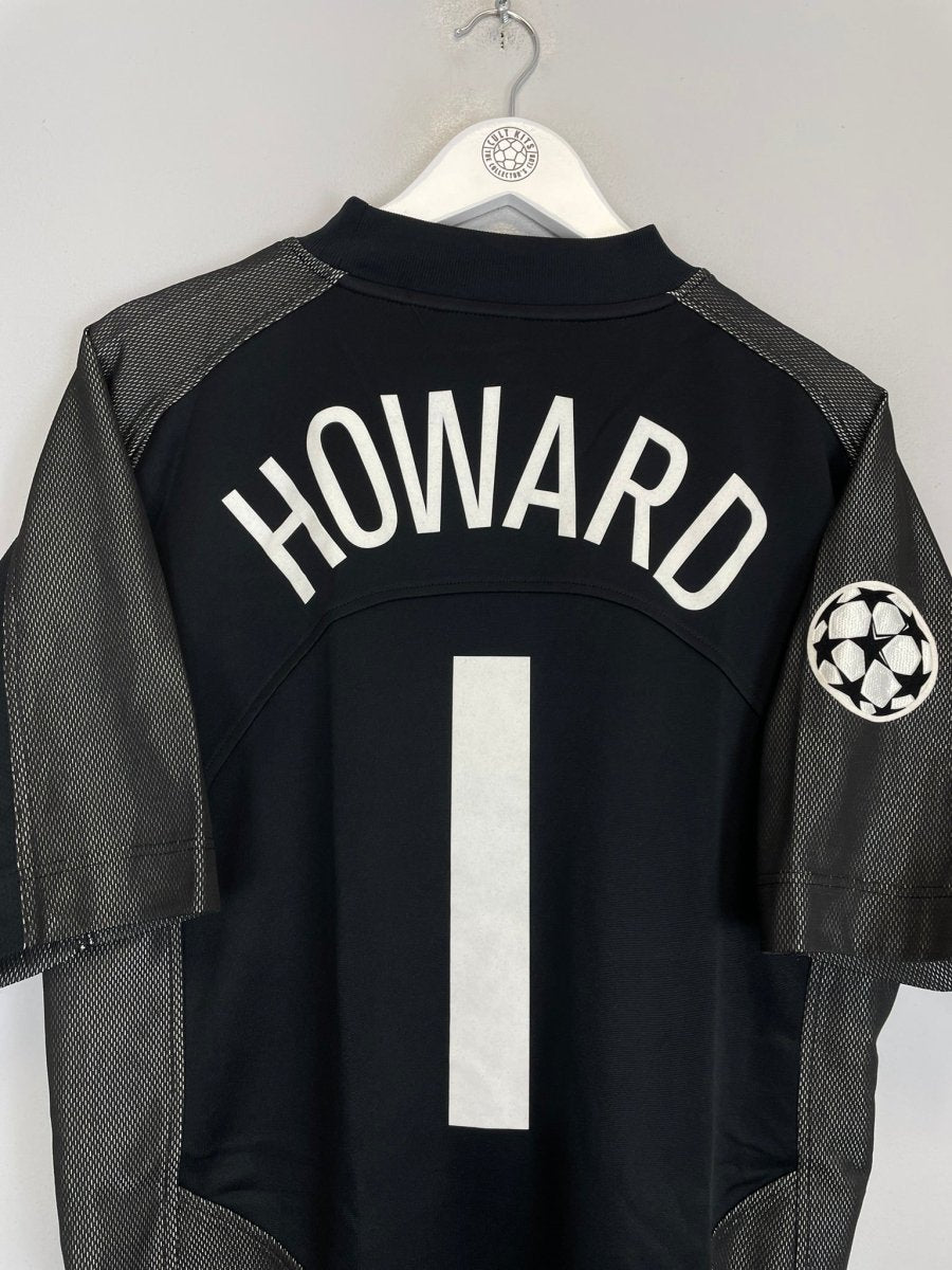 2004/05 MANCHESTER UNITED HOWARD 1 C/L GK SHIRT (XL) NIKE - Cult Kits - XL - Buy Vintage Football Shirts, Authentic Retro Football Shirts For Sale, Classic Football Shirts & Soccer Jersey