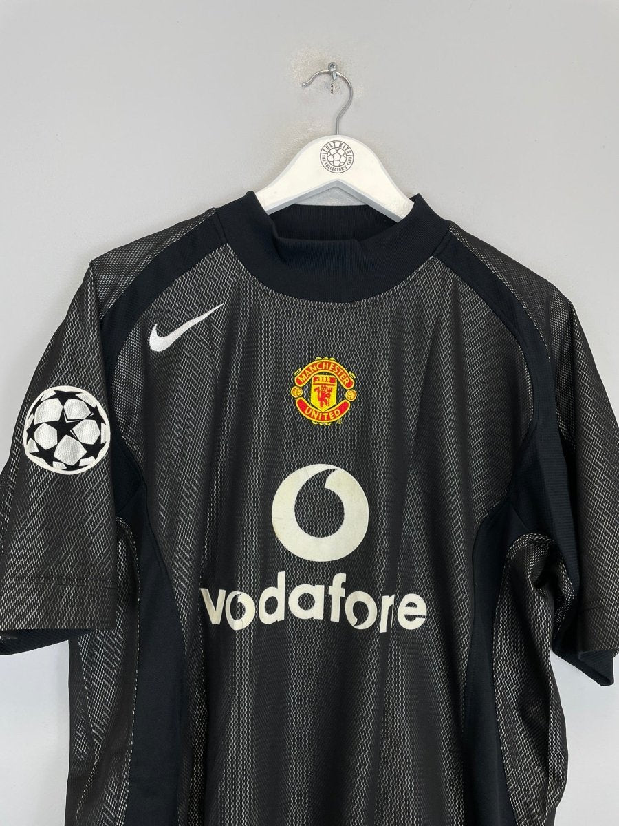 2004/05 MANCHESTER UNITED HOWARD 1 C/L GK SHIRT (XL) NIKE - Cult Kits - XL - Buy Vintage Football Shirts, Authentic Retro Football Shirts For Sale, Classic Football Shirts & Soccer Jersey