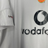 Shop 2004/05 MANCHESTER UNITED TRAINING SHIRT (XL) NIKE, classic football shirts, vintage football shirts & retro soccer jerseys at Cult Kits