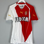 Shop 2004/05 MONACO HOME SHIRT (M) PUMA, classic football shirts, vintage football shirts & retro soccer jerseys at Cult Kits