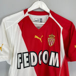 Shop 2004/05 MONACO HOME SHIRT (M) PUMA, classic football shirts, vintage football shirts & retro soccer jerseys at Cult Kits