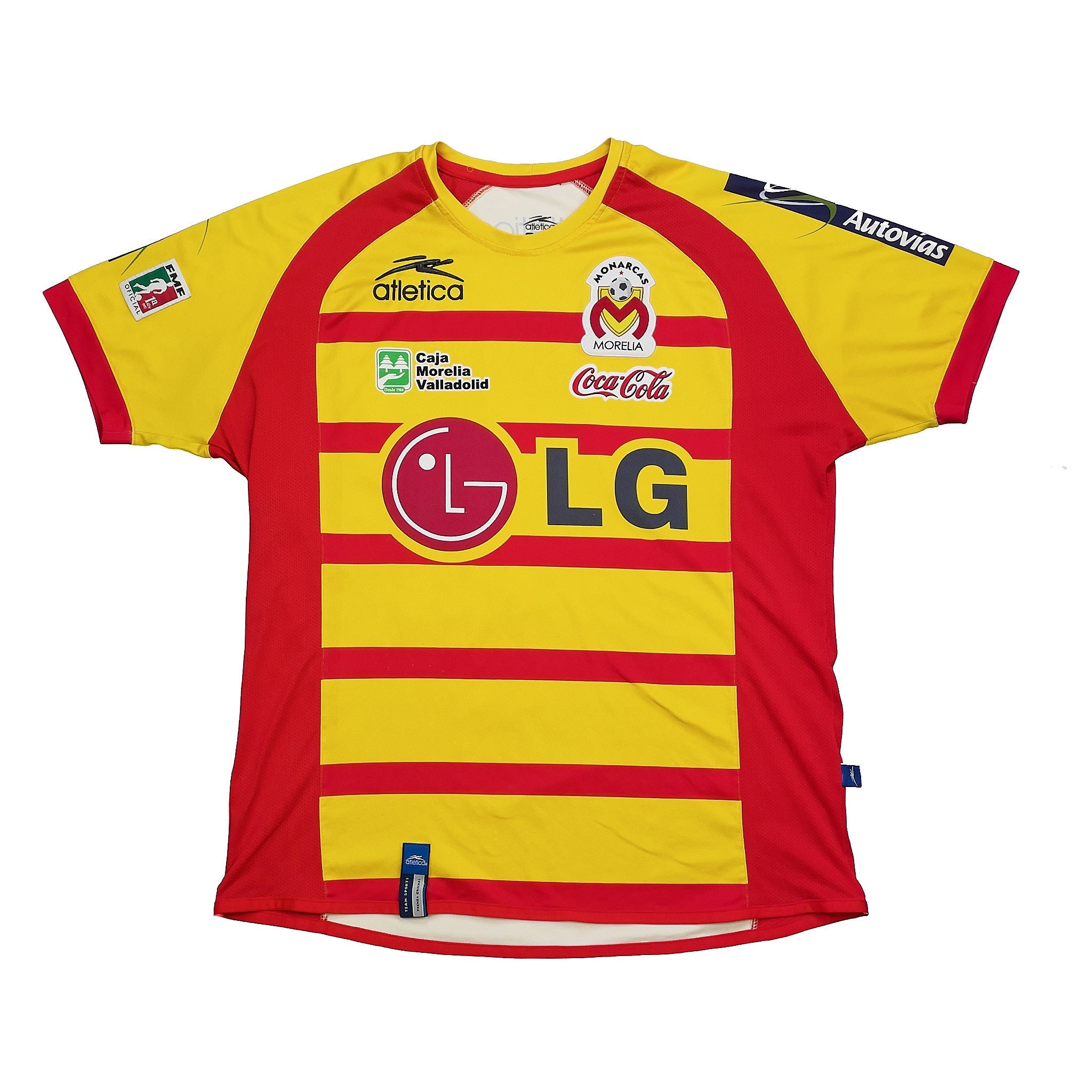 Buy 2004/05 MONARCAS MORELIA HOME SHIRT (M) ATLETICA ~ Free worldwide shipping available ~ Authentic Vintage Football Shirts from Cult Kits