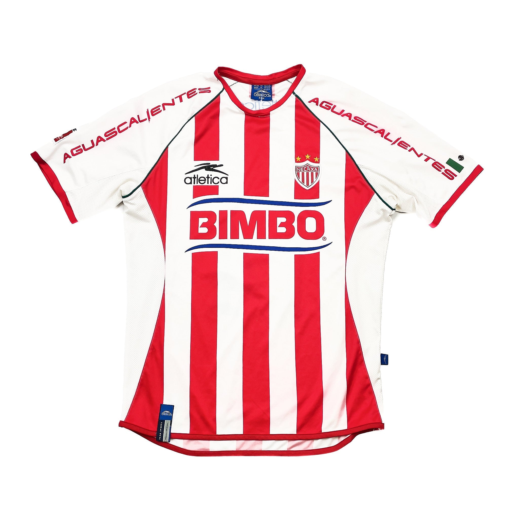 Buy 2004/05 Necaxa 14 Home Shirt (M) Atletica ~ Free worldwide shipping available ~ Authentic Vintage Football Shirts from Cult Kits