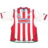 Buy 2004/05 Necaxa A.Moreno 10 Home Shirt (XL) Atletica ~ Free worldwide shipping available ~ Authentic Vintage Football Shirts from Cult Kits
