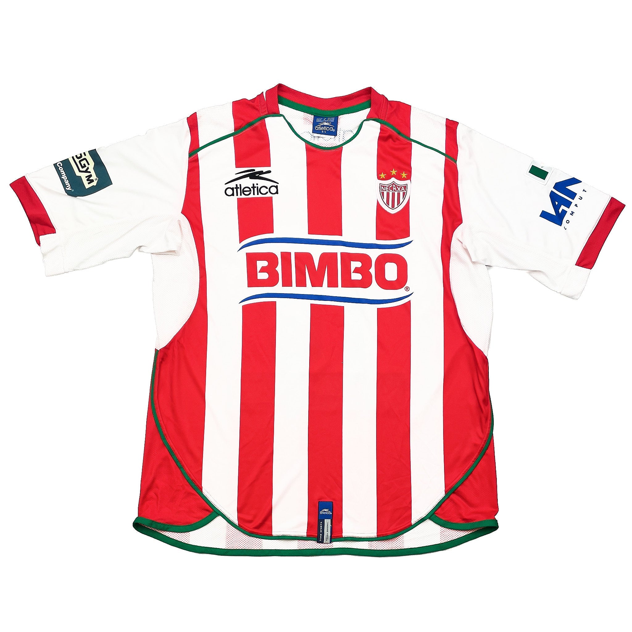 Buy 2004/05 Necaxa C.Gonzalez 16 Home Shirt (L) Atletica ~ Free worldwide shipping available ~ Authentic Vintage Football Shirts from Cult Kits