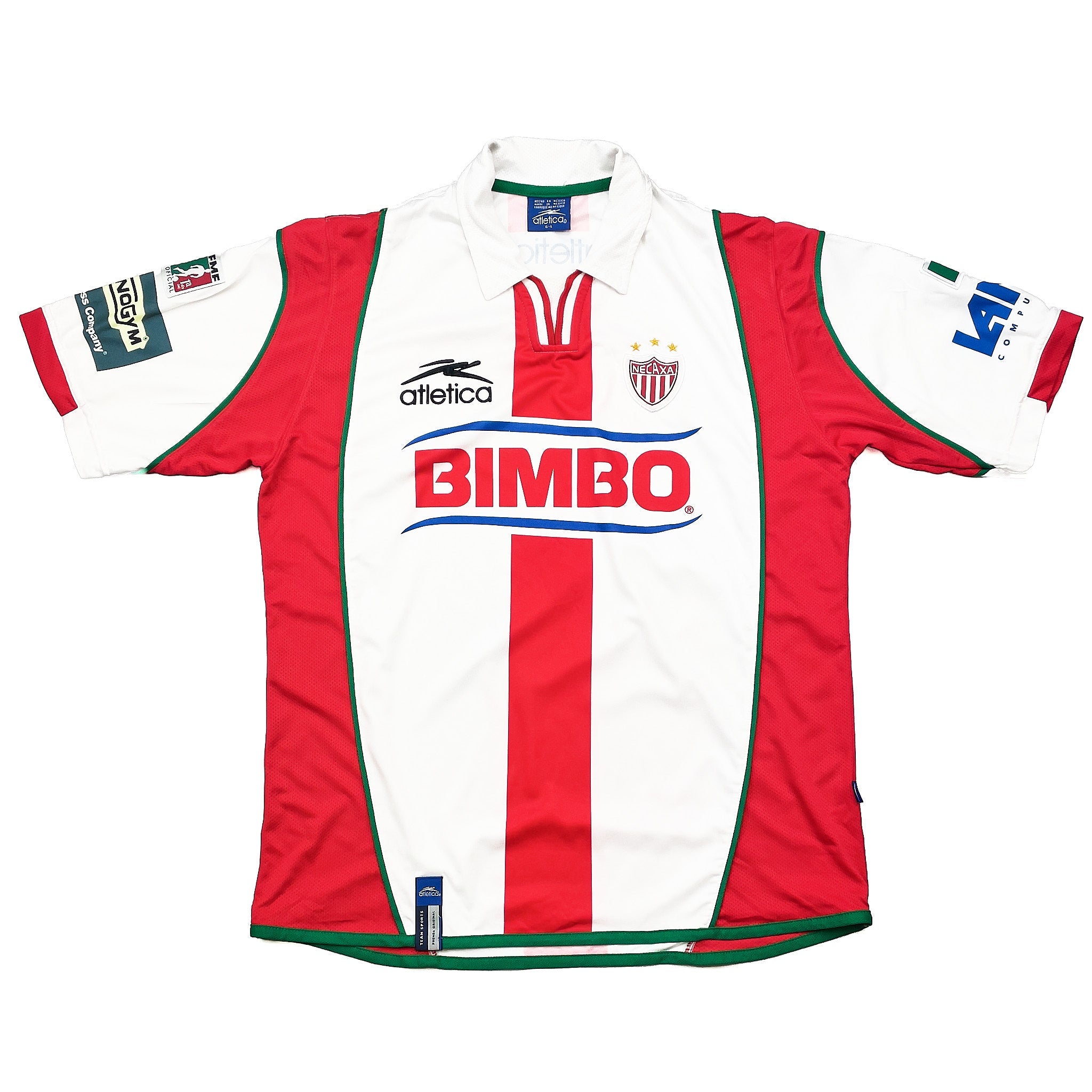 Buy 2004/05 Necaxa Home Shirt (L) Atletica ~ Free worldwide shipping available ~ Authentic Vintage Football Shirts from Cult Kits