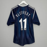 Shop 2004/05 NEWCASTLE UNITED KLUIVERT #11 AWAY SHIRT (M) ADIDAS, classic football shirts, vintage football shirts & retro soccer jerseys at Cult Kits
