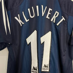 Shop 2004/05 NEWCASTLE UNITED KLUIVERT #11 AWAY SHIRT (M) ADIDAS, classic football shirts, vintage football shirts & retro soccer jerseys at Cult Kits
