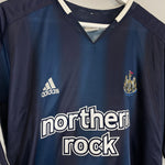 Shop 2004/05 NEWCASTLE UNITED SHEARER #9 AWAY SHIRT (XL) ADIDAS, classic football shirts, vintage football shirts & retro soccer jerseys at Cult Kits